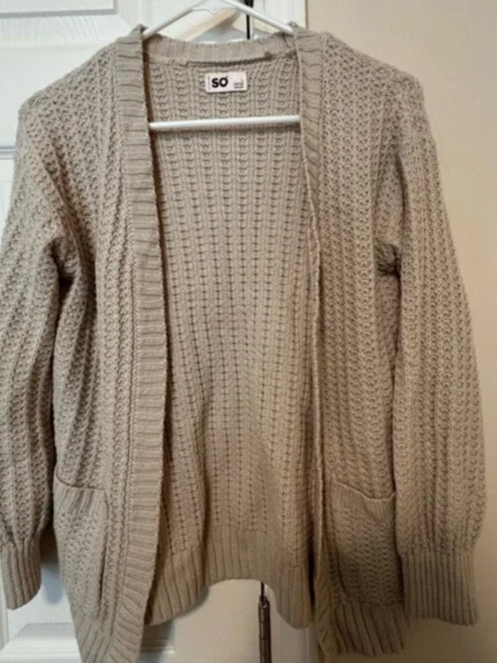 SO Kids' Cream Cardigan